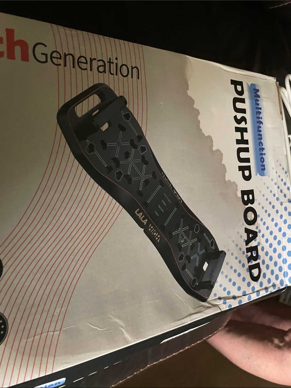 Multifunction Pushup Board — Black